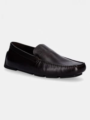 Obrázek produktu Calvin Klein mokasíny pánské kožené DRIVER PENNY EMBL LTH hnědá
