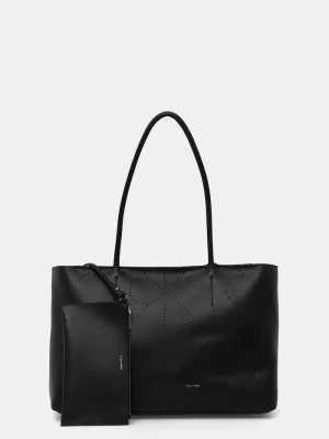 Obrázek produktu Calvin Klein nákupní taška dámská kožená černá