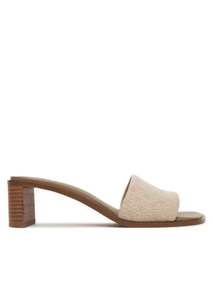 Obrázek produktu Calvin Klein Nazouváky Block Heel Sandal Aop HW0HW03016 Béžová