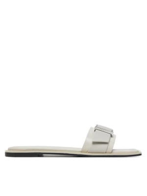 Obrázek produktu Calvin Klein Nazouváky Flat Slide W/Buckle - Lth HW0HW02490 Šedá