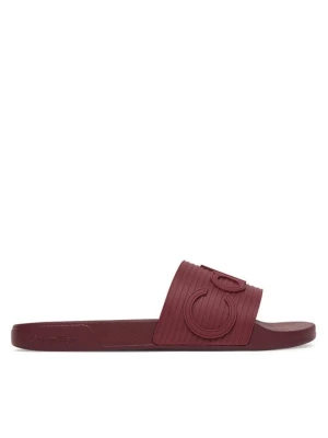 Obrázek produktu Calvin Klein Nazouváky Nemo - Contoured Emblem Logo Sliders HM0HM02113 Bordó