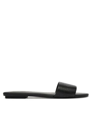 Obrázek produktu Calvin Klein Nazouváky Org Flat Sndl One Bar Lth Aop HW0HW02857 Černá