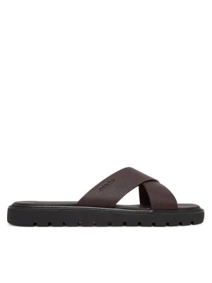 Obrázek produktu Calvin Klein Nazouváky Sq Molded Sandal Xcross Lth HM0HM02235 Hnědá