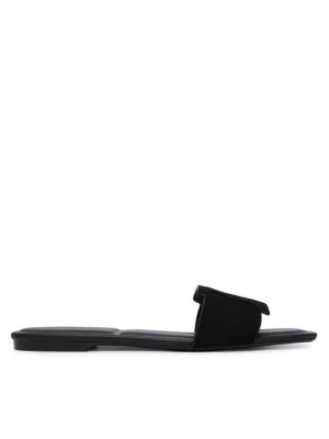 Obrázek produktu Calvin Klein Nazouváky Square Flat Sndl Embl Suede HW0HW03055 Černá