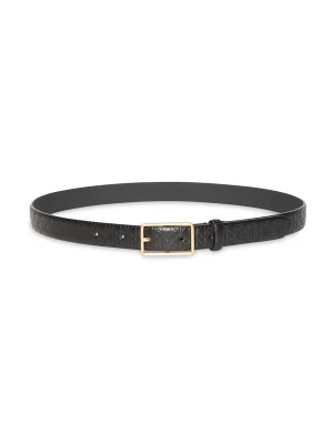 Obrázek produktu Calvin Klein Opasek 'Emblem Print Rectangular Buckle' černá