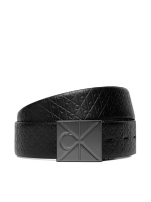 Obrázek produktu Calvin Klein Pánský pásek Emblem Plaque W/ Aop 35Mm Adj/Re LV04D7083G Černá