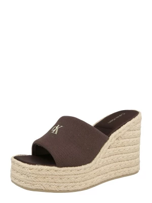 Obrázek produktu Calvin Klein Pantofle 'Wedge Espadrille' černá