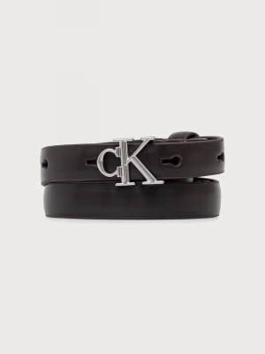 Obrázek produktu Calvin Klein pásek dámský kožený hnědá