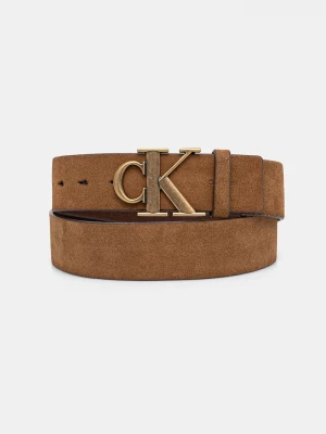 Obrázek produktu Calvin Klein pásek pánský semišový hnědá