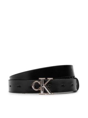 Obrázek produktu Calvin Klein Pásek Round Ck 2Color Buckle Smooth 25 LV04F7132G Černá