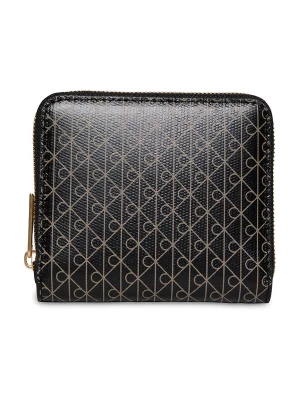 Obrázek produktu Calvin Klein Peněženka 'Coated Emblem Print Zip-around' béžová / černá