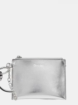 Obrázek produktu Calvin Klein Peněženka dámská kožená stříbrná