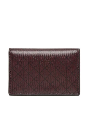 Obrázek produktu Calvin Klein Peněženka Emblem Aop Accordion Cardcase LV04F1083G Bordó