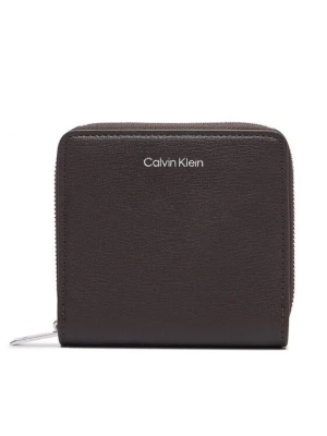 Obrázek produktu Calvin Klein Peněženka Foil Logo Medium Zip Around LV04F1120G Tmavě hnědá