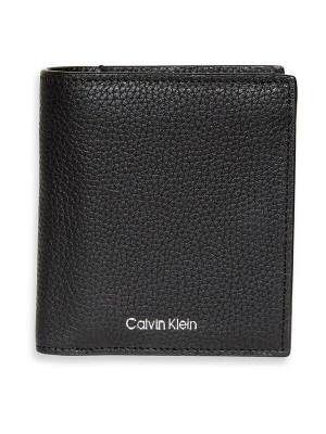 Obrázek produktu Calvin Klein Peněženka 'Full-grain RFID Trifold' černá / stříbrná