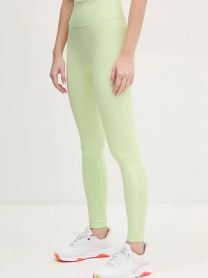Obrázek produktu Calvin Klein Performance sportovní legíny dámské zelená