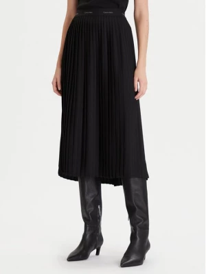 Obrázek produktu Calvin Klein Plisovaná sukně LV044D632G Černá Regular Fit
