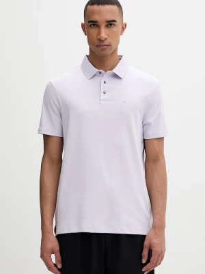 Obrázek produktu Calvin Klein polo pánské bavlněné fialová