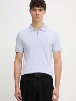 Obrázek produktu Calvin Klein polo pánské bavlněné fialová