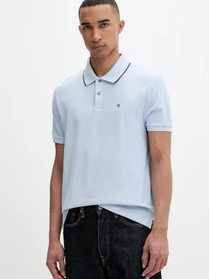 Obrázek produktu Calvin Klein polo pánské bavlněné modrá