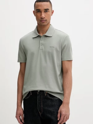 Obrázek produktu Calvin Klein polo pánské s bavlnou zelená