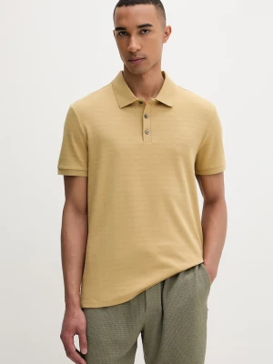 Obrázek produktu Calvin Klein polo pánské s bavlnou žlutá