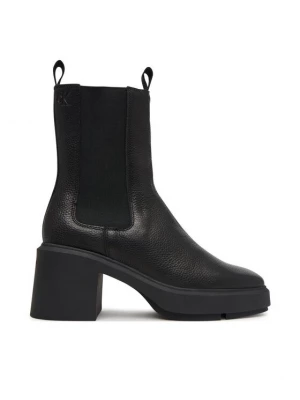 Obrázek produktu Calvin Klein Polokozačky Block Heel Chelsea Boot Lth HW0HW03694 Černá