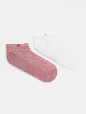 Obrázek produktu Calvin Klein ponožky dámské 2-pack růžová