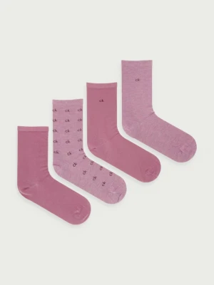 Obrázek produktu Calvin Klein ponožky dámské 4-pack fialová