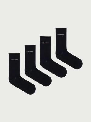 Obrázek produktu Calvin Klein ponožky dámské s bavlnou 4-pack černá