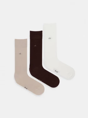 Obrázek produktu Calvin Klein ponožky pánské s bavlnou 3-pack béžová