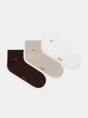Obrázek produktu Calvin Klein ponožky pánské s bavlnou 3-pack béžová