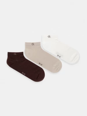Obrázek produktu Calvin Klein ponožky pánské s bavlnou 3-pack béžová