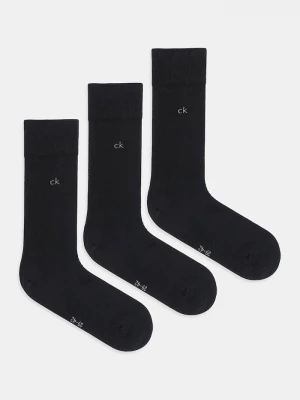 Obrázek produktu Calvin Klein ponožky pánské s bavlnou 3-pack černá