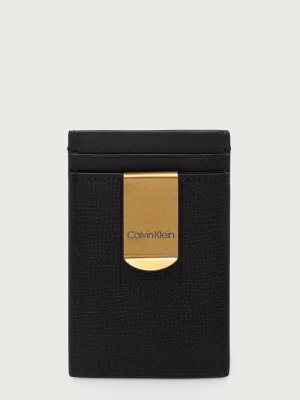 Obrázek produktu Calvin Klein pouzdro na karty pánské kožené černá