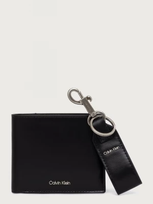 Obrázek produktu Calvin Klein sada peněženky a klíčenky pánská kožená černá