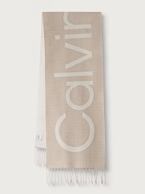 Obrázek produktu Calvin Klein šála dámská s vlnou béžová