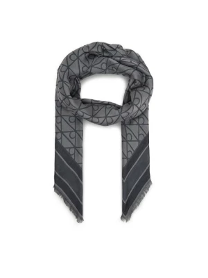 Obrázek produktu Calvin Klein Šátek Emblem Aop Jacquard Square Scarf LV04F8080G Černá