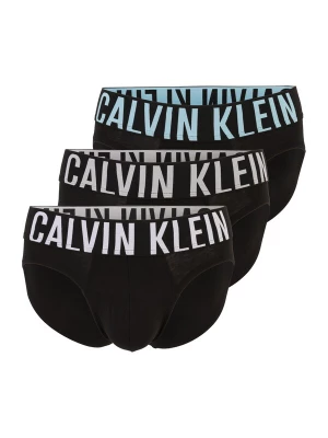 Obrázek produktu Calvin Klein Slipy světlemodrá / světle šedá / černá / bílá