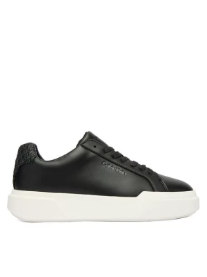 Obrázek produktu Calvin Klein Sneakersy Chunky Cupsole Laceup Lth Bt Aop YW0YW02036 Černá