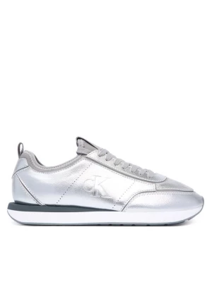 Obrázek produktu Calvin Klein Sneakersy Retro Runner Metallic HW0HW03287 Stříbrná