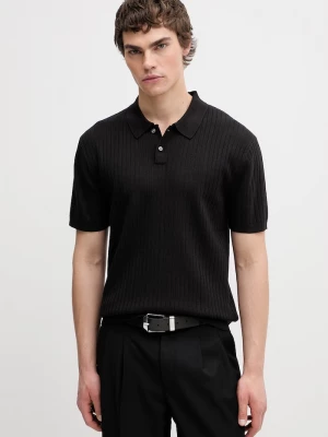Obrázek produktu Calvin Klein svetrové polo pánské z viskózou černá