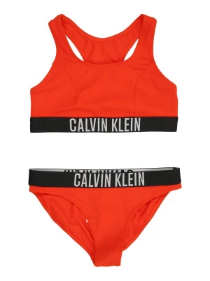 Obrázek produktu Calvin Klein Swimwear Bikiny oranžově červená / černá / bílá