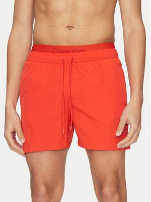 Obrázek produktu Calvin Klein Swimwear Plavecké šortky KM0KM01104 Červená Regular Fit