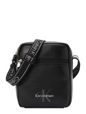 Obrázek produktu Calvin Klein Taška přes rameno 'Monologo Webbing Strap' šedá / černá / bílá