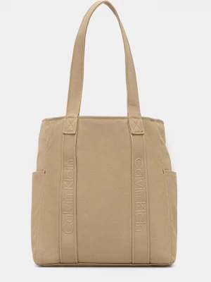 Obrázek produktu Calvin Klein tote taška dámská bavlněná béžová