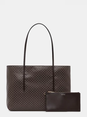 Obrázek produktu Calvin Klein tote taška dámská z imitace kůže hnědá