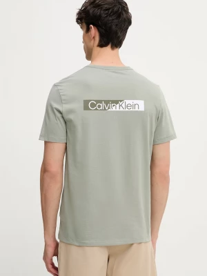 Obrázek produktu Calvin Klein tričko pánské bavlněné zelená