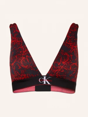 Obrázek produktu Calvin Klein Trojúhelníková Podprsenka Graphic Monogram červená / černá