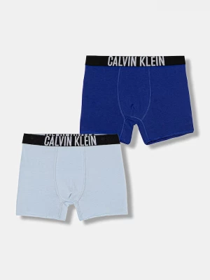 Obrázek produktu Calvin Klein Underwear boxerky dětské bavlněné s elastanem 2-pack námořnická modř